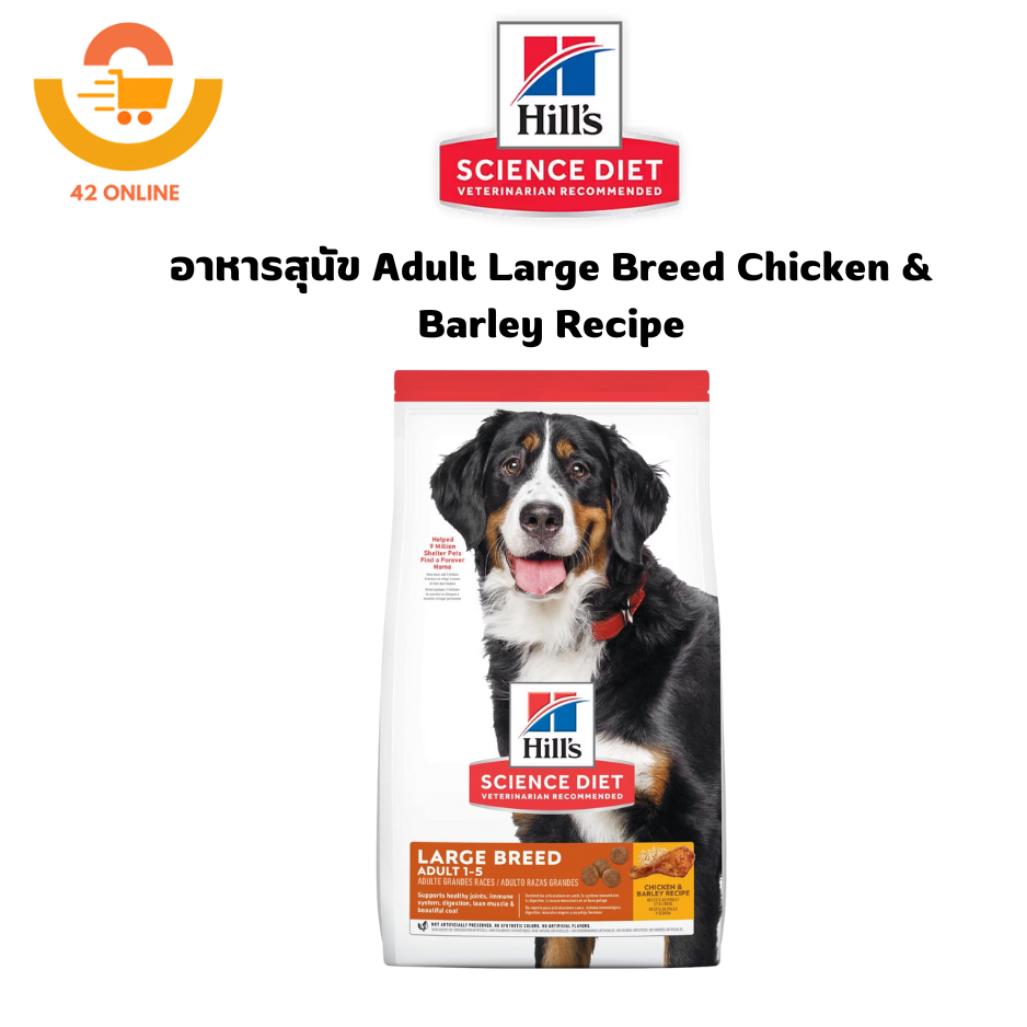 Hill’s® Science Diet® Adult Large Breed Chicken & Barley Recipe Dog ...